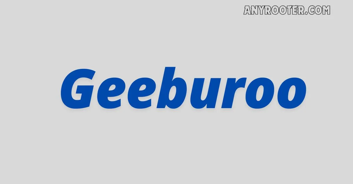 Geeburoo